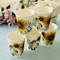 24 White 9 oz Yellow Sunflower Design All Purpose Paper Cups Party Tableware